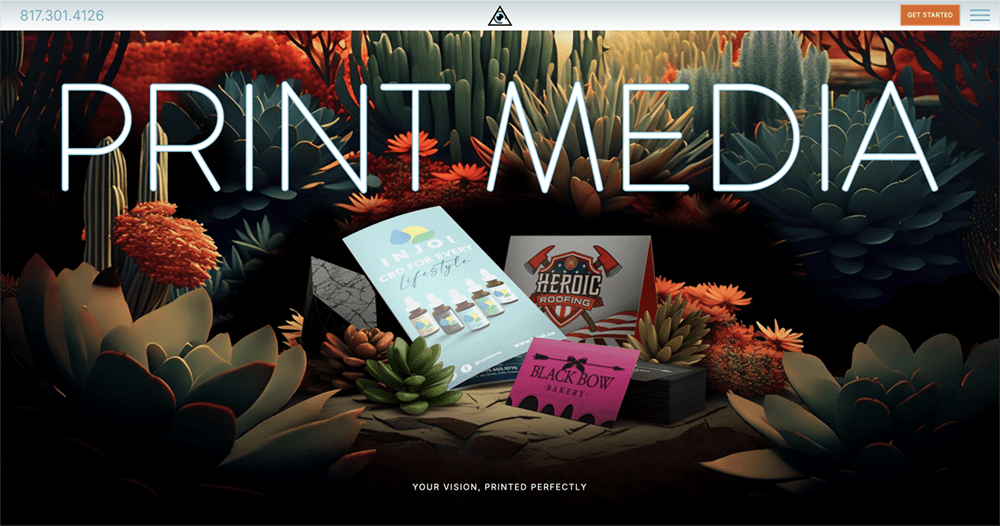 Print Media Services | Third Eye Creative – Business Cards, Brochures ...